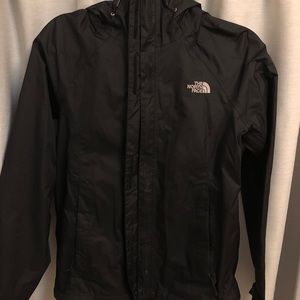North Face Women’s Rain Jacket Black, Small